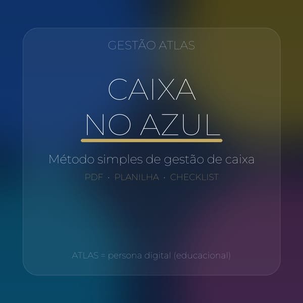 Capa do produto Caixa no Azul